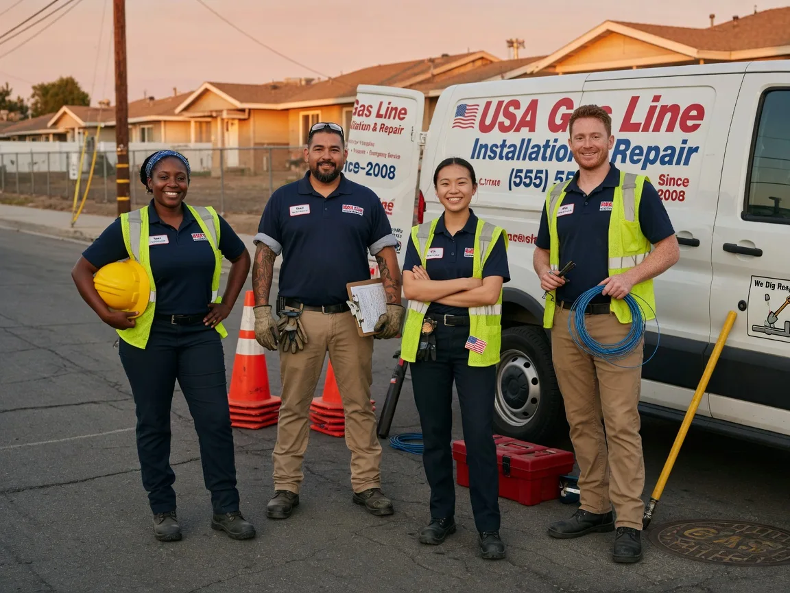 Gas Line Installation company in Fombell, PA